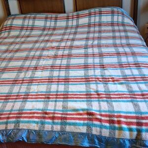 Plaid Multicolor Warm Full Size Bedding Blanket